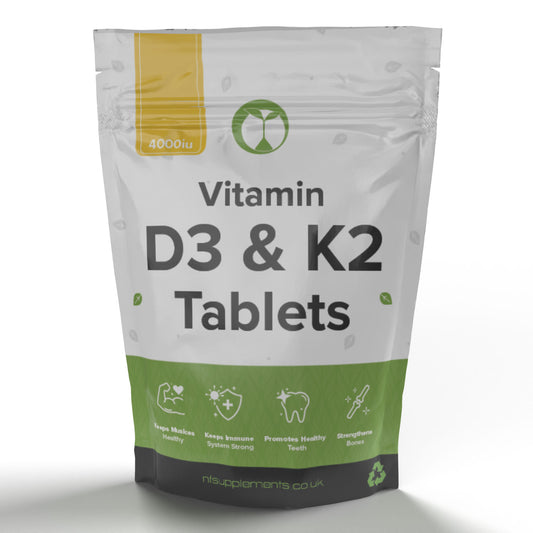 Vitamin D3+K2 MK7 120 Tablets
